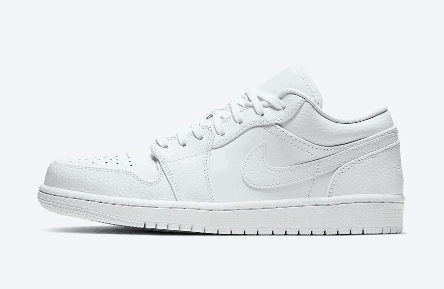 Air Jordan 1 Low “Triple White” Releasing Soon