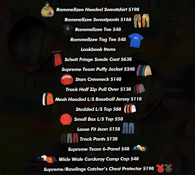 Supreme Week 4 Retail
