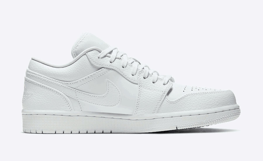 Air Jordan 1 Low “Triple White” Releasing Soon