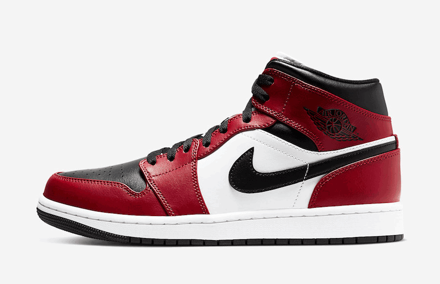 Air Jordan 1 Mid “Chicago Black Toe” Just Dropped