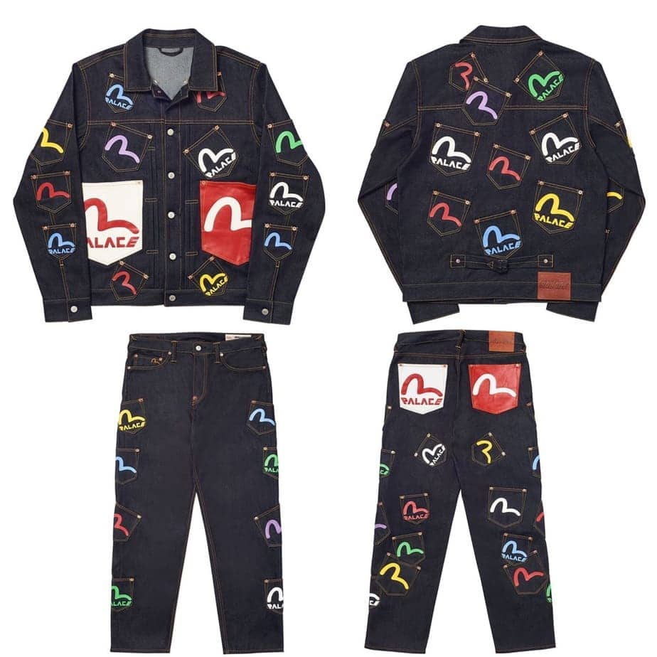 Palace x Evisu
