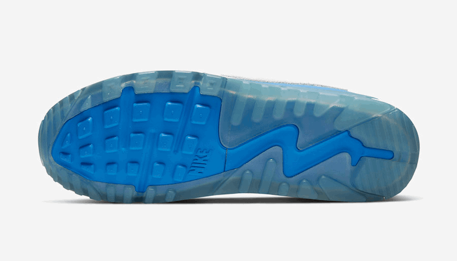 Official Images of the Undefeated x Nike Air Max 90 “Pacific Blue”