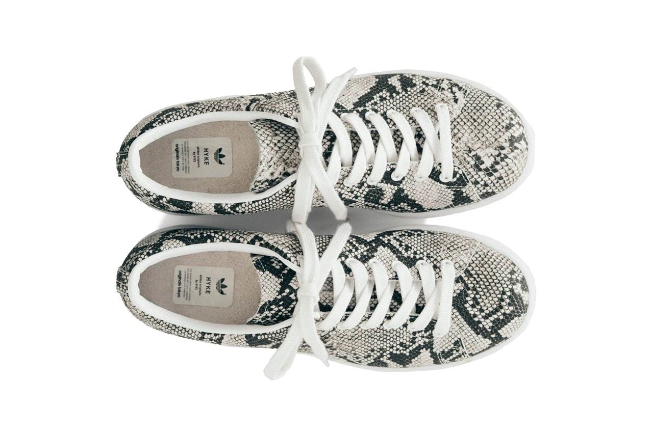 Hyke adidas Spring Summer 2020 Collab Collection Sneakers