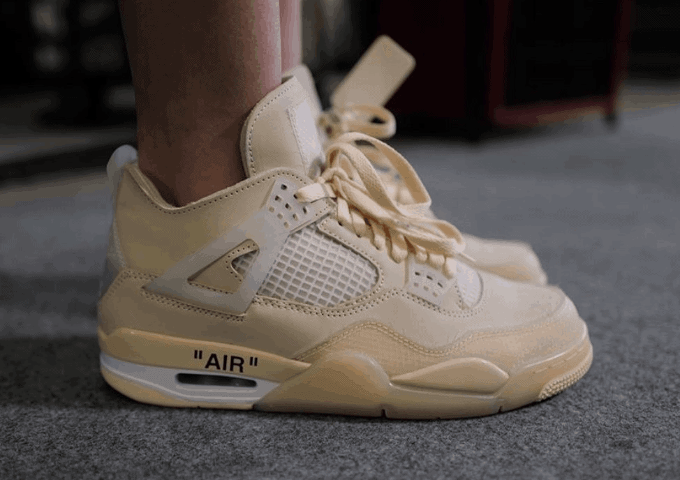 Off-White Air Jordan 4 “sail”