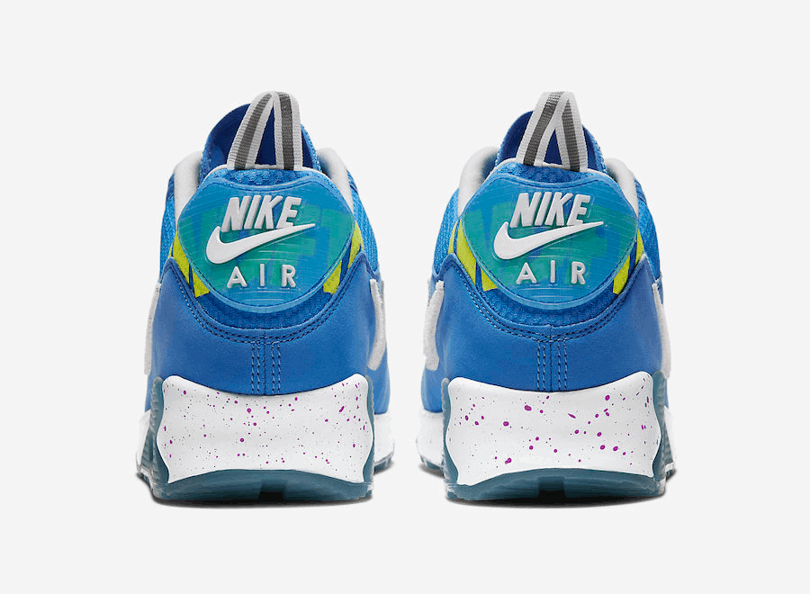 Official Images of the Undefeated x Nike Air Max 90 “Pacific Blue”