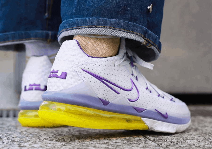 Nike LeBron 17 Low “Lakers Home” Available Now