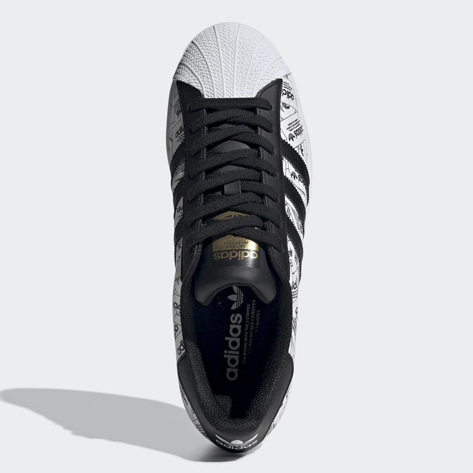 adidas Covers the Superstar with Labels