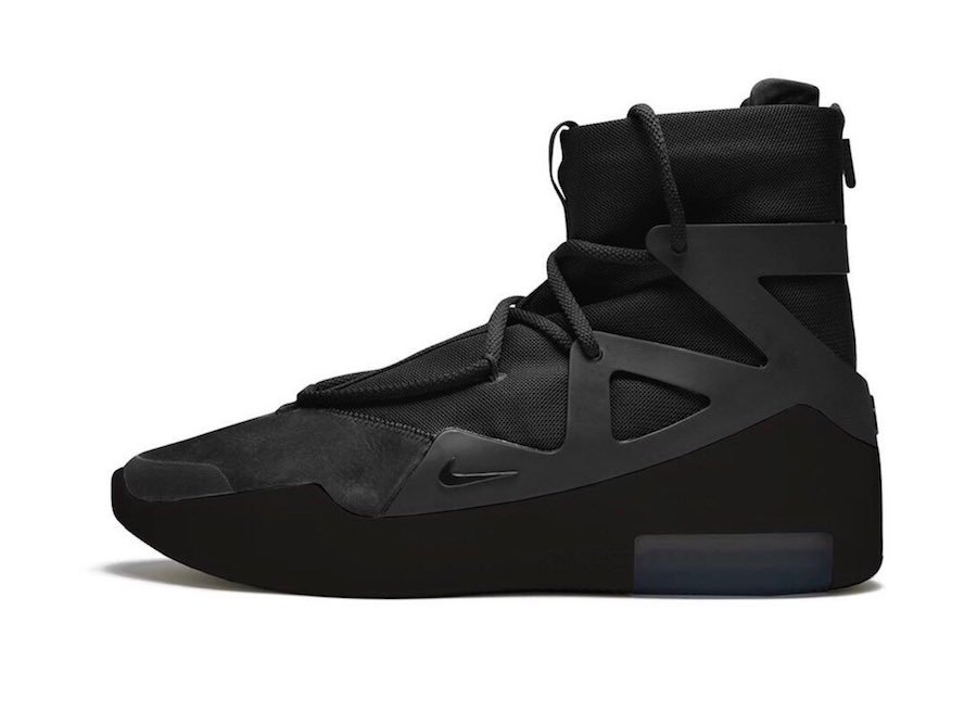 Nike Air Fear Of God 1 Triple Black
