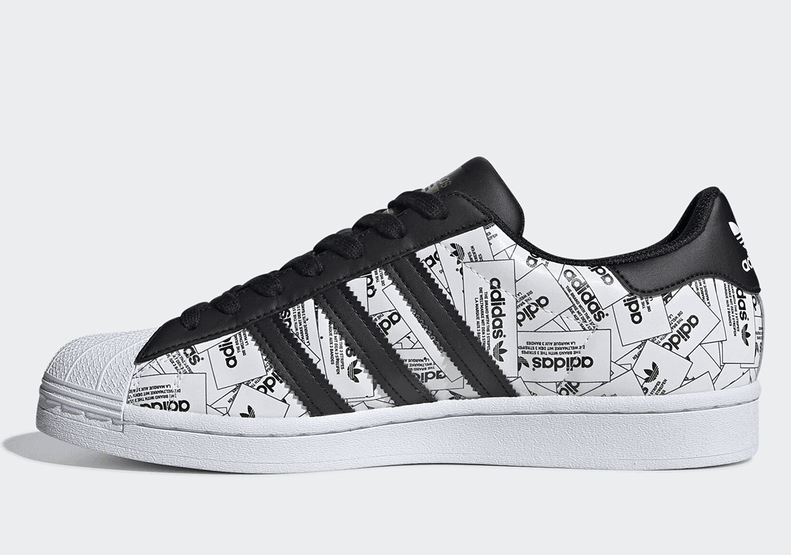 adidas Covers the Superstar with Labels