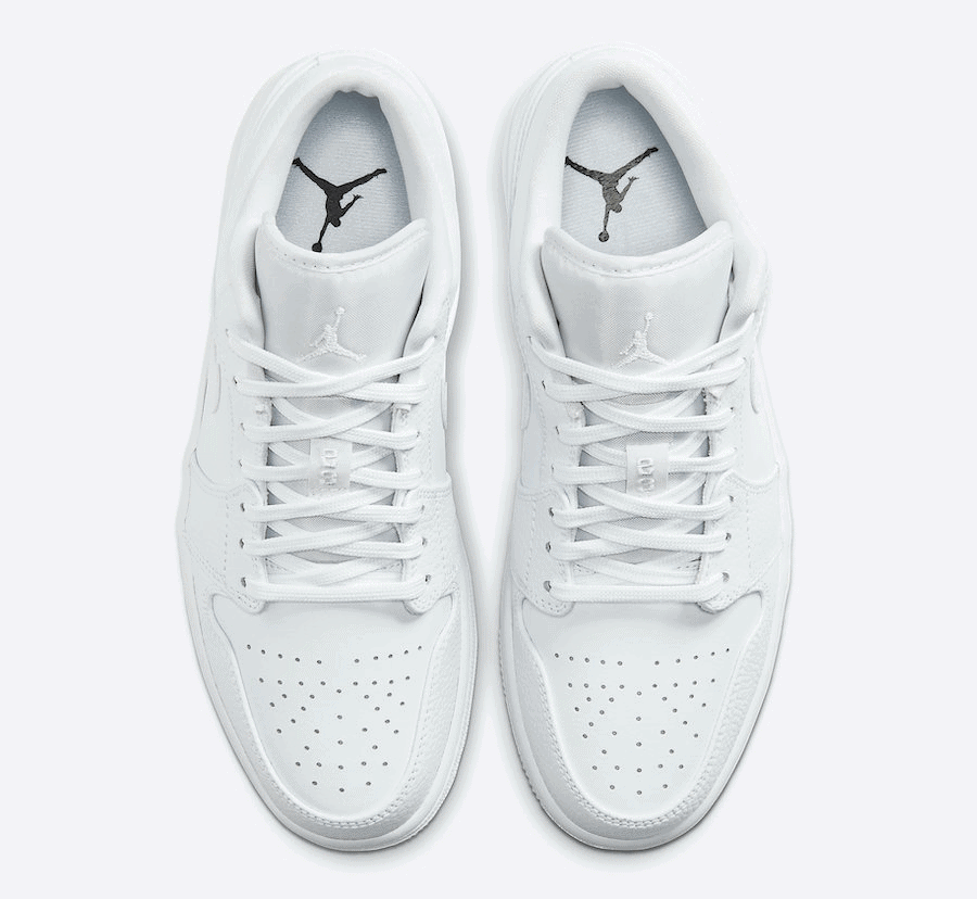 Air Jordan 1 Low “Triple White” Releasing Soon