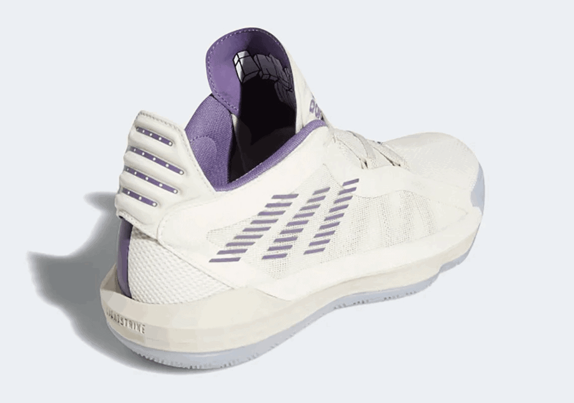adidas Dame 6 Appears in a Spring-Time Look of “Chalk White”