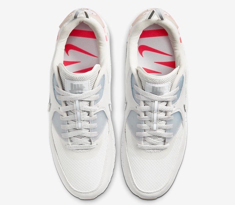 Undefeated x Nike Air Max 90 “Platinum Tint”