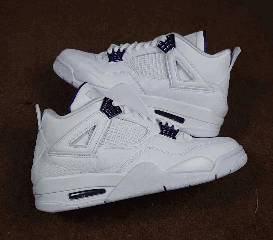 Detailed Look at the Air Jordan 4 "Court Purple"