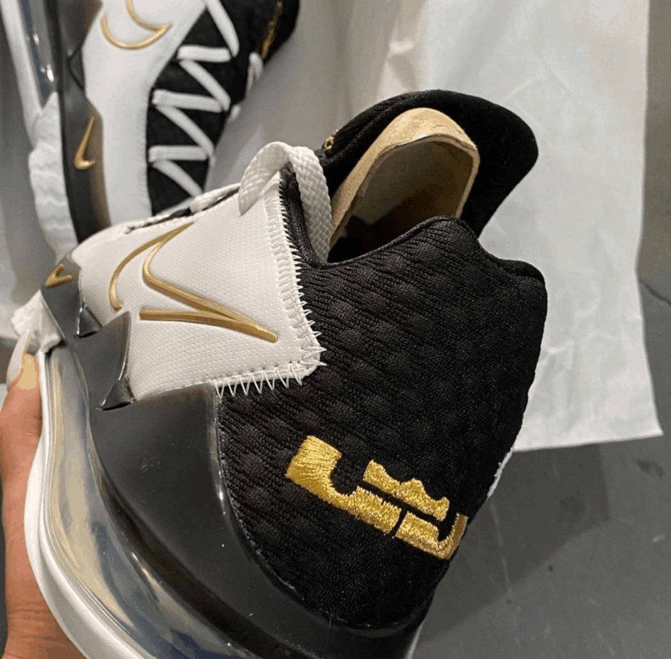 Detailed Look: Nike LeBron 17 Low “Metallic Gold”