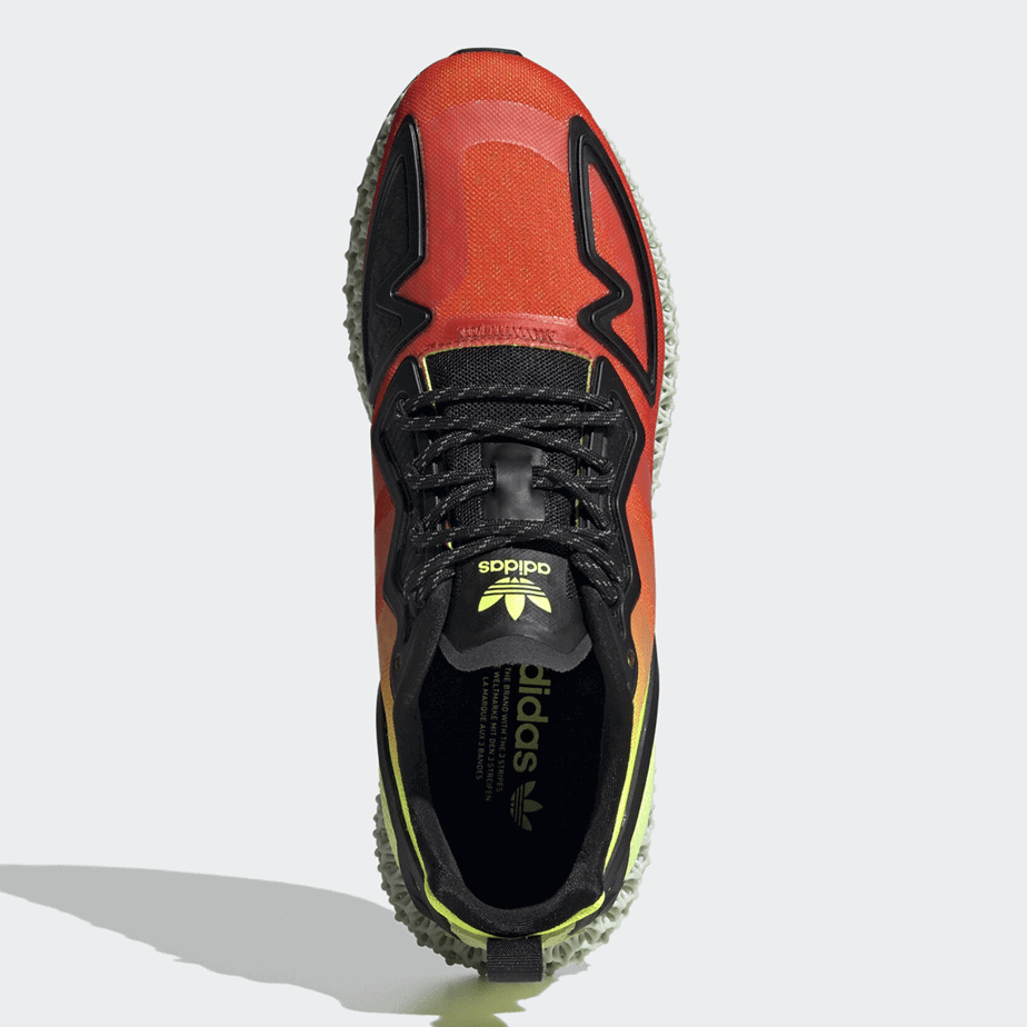 A Heatmap Design Adorns the Next adidas ZX 2K 4D