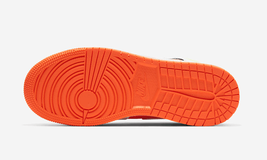 A Neon Air Jordan 1 Mid for the Kids