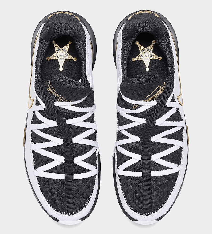 Detailed Look: Nike LeBron 17 Low “Metallic Gold”