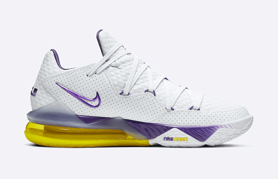 Nike LeBron 17 Low “Lakers Home” Available Now