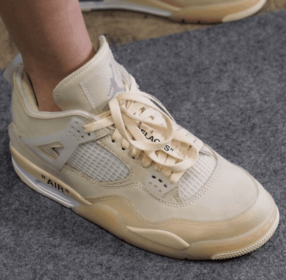 Off-White Air Jordan 4 “Sail”