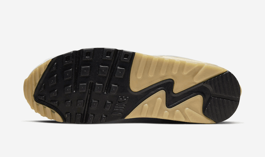 Nike Introduces the Air Max 90 Flyease with a Metallic Gold Colorway