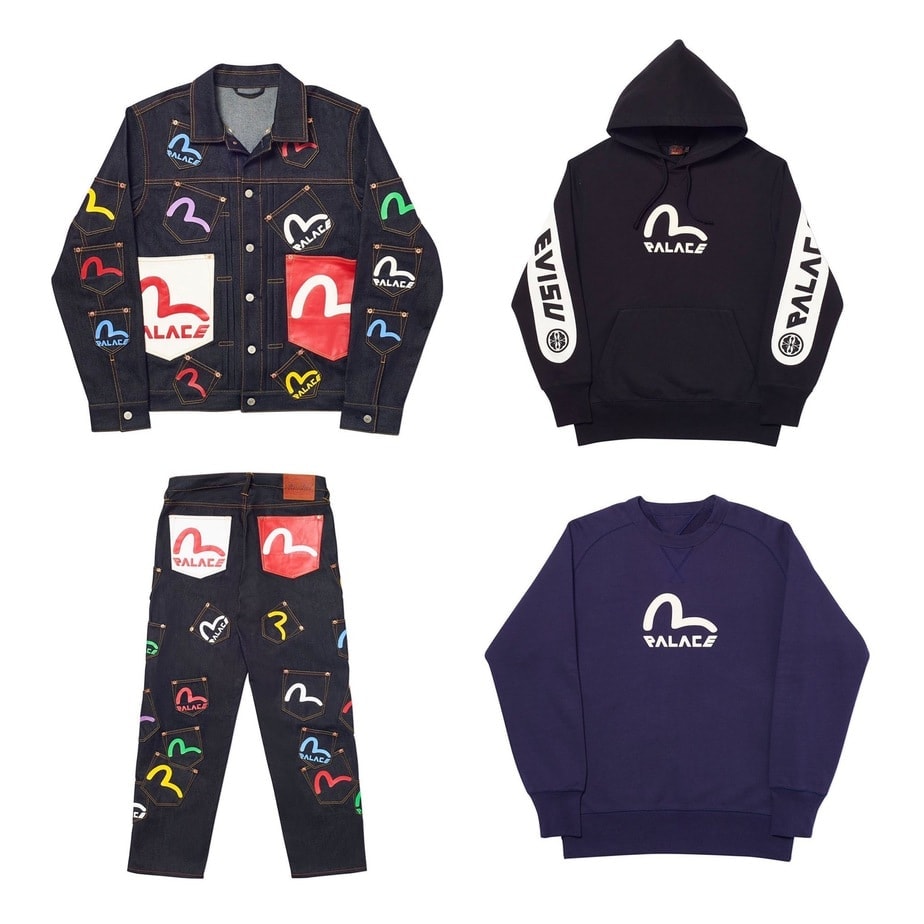 Palace x Evisu