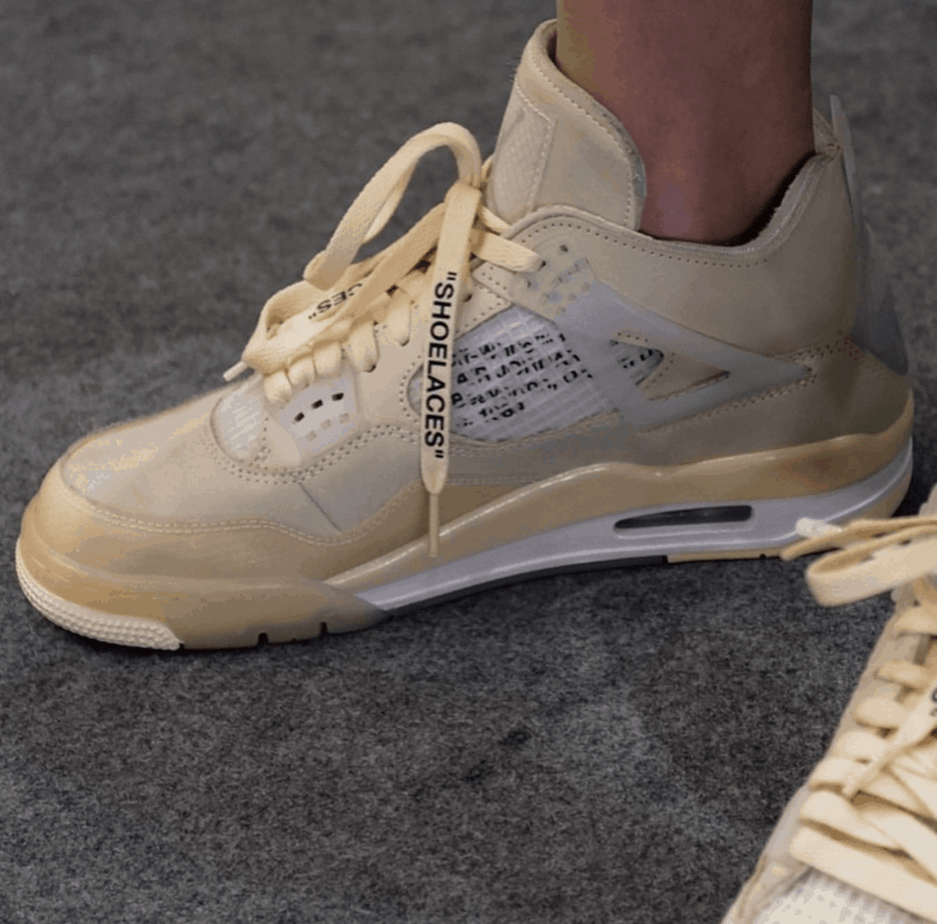 Off-White Air Jordan 4 “Sail”