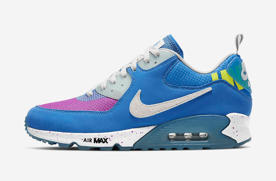 Official Images of the Undefeated x Nike Air Max 90 “Pacific Blue”