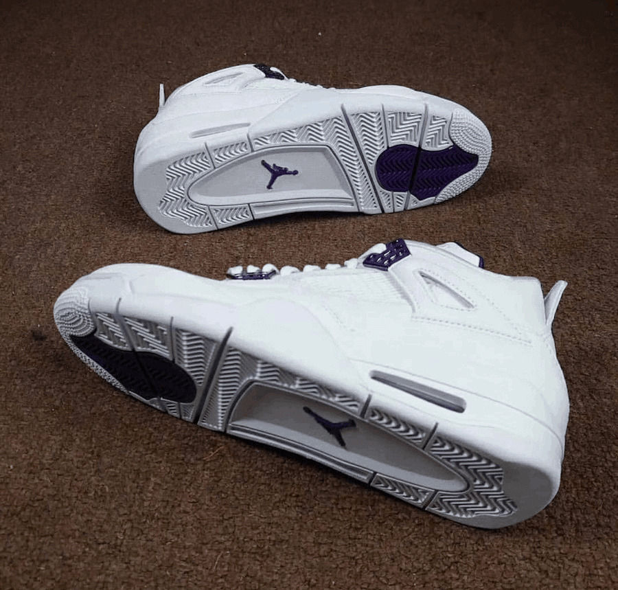 Detailed Look at the Air Jordan 4 "Court Purple"