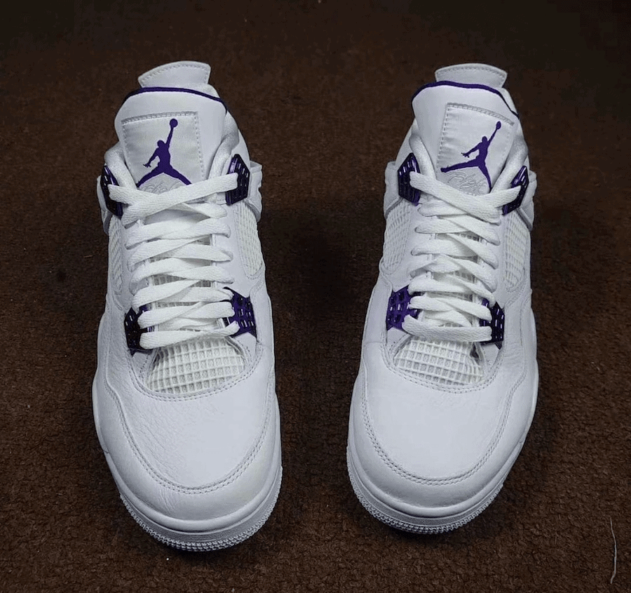 Detailed Look at the Air Jordan 4 "Court Purple"