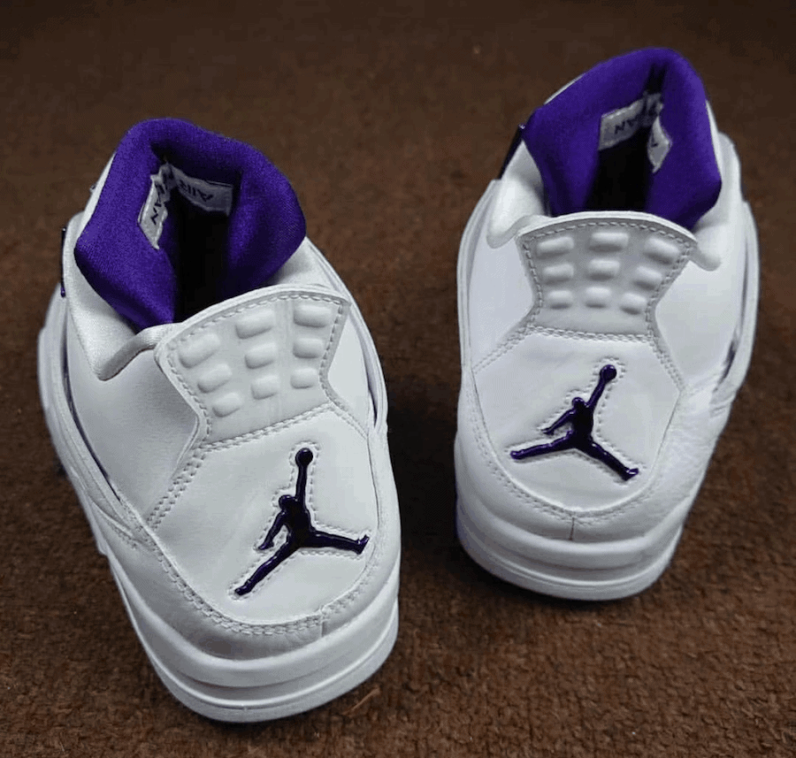 Detailed Look at the Air Jordan 4 "Court Purple"