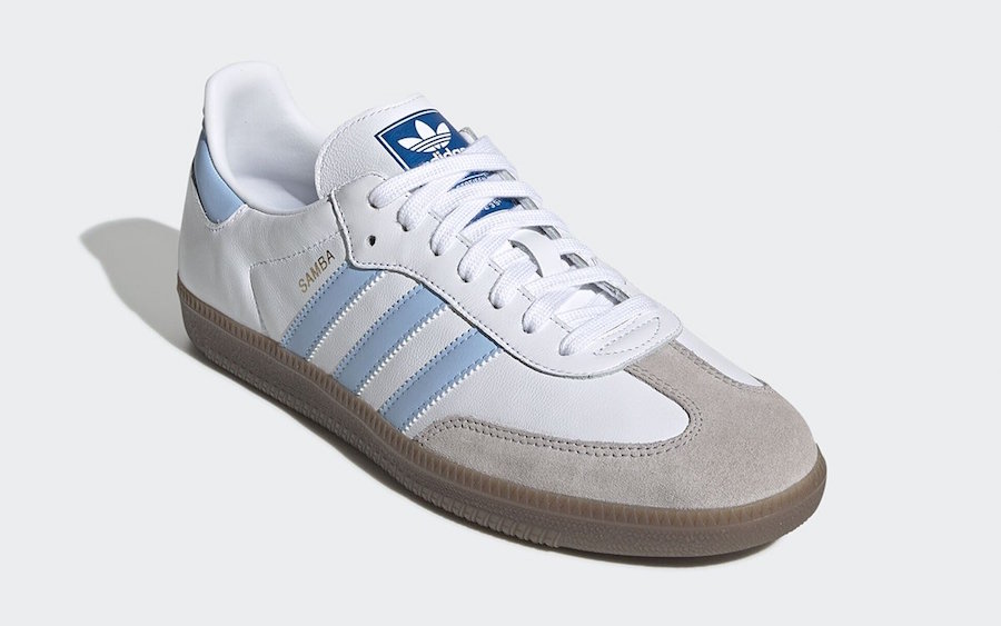 adidas Samba Og White Light Blue EG9327