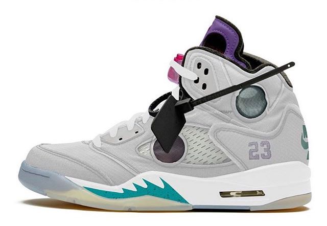 Off-White Air Jordan 5 Grape