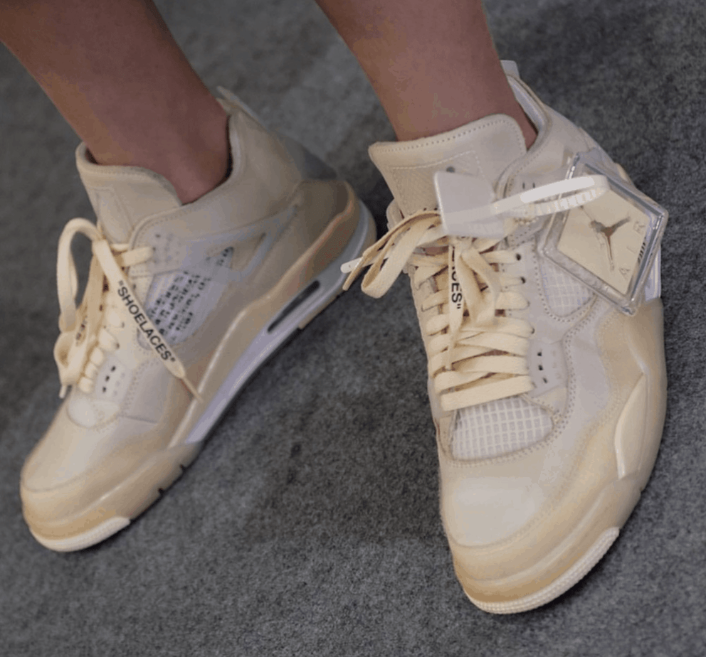 Off-White Air Jordan 4 “Sail”