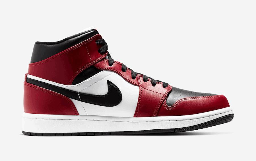 Air Jordan 1 Mid “Chicago Black Toe” Just Dropped