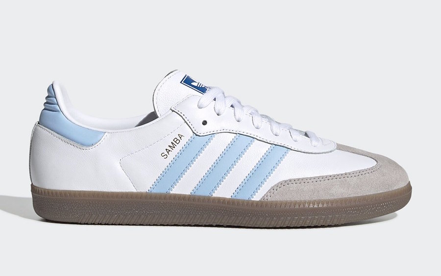 adidas Samba Og White Light Blue EG9327