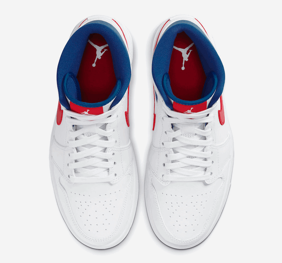 Patriotic Vibes Fall onto the Air Jordan 1 Mid “USA”