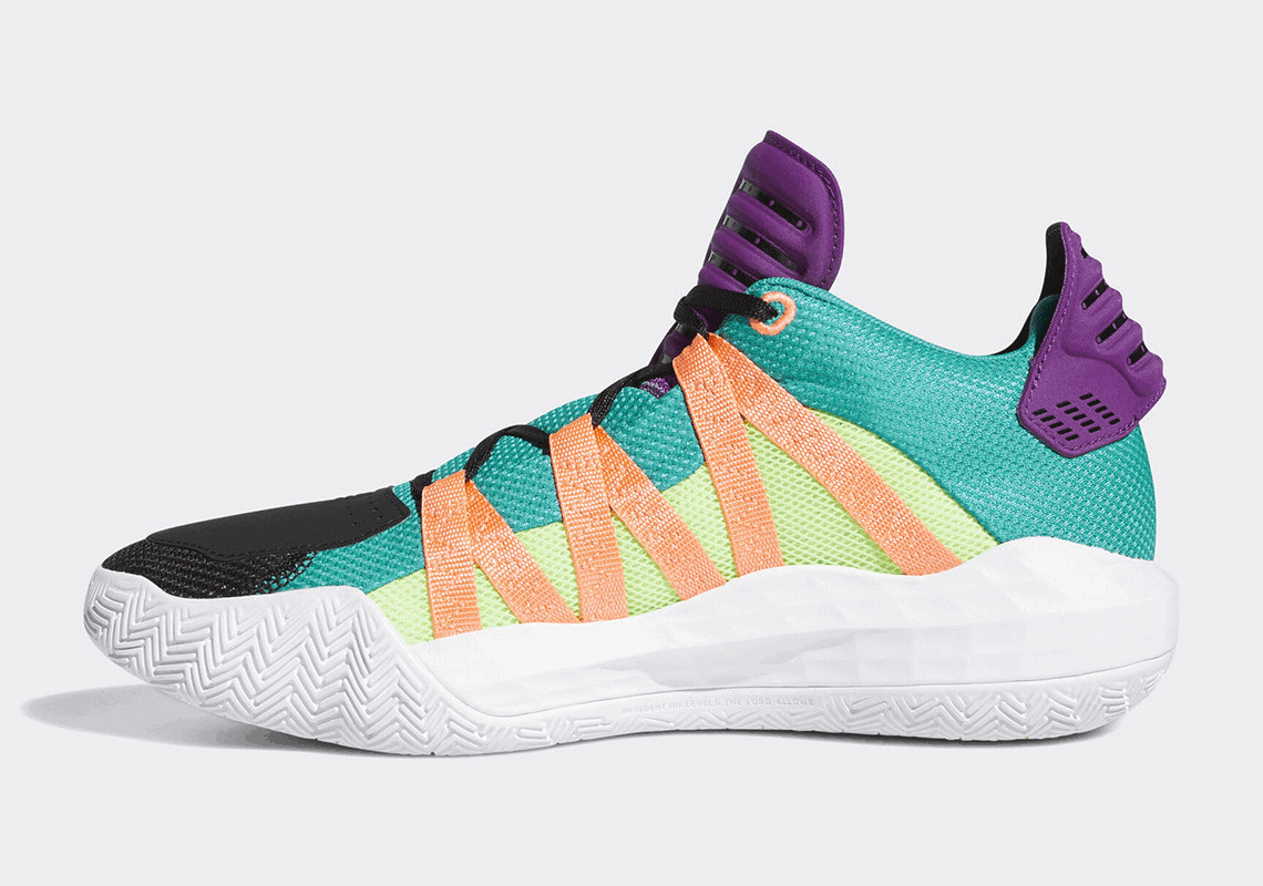 adidas Gives the Dame 6 a Purple and Teal Makeover