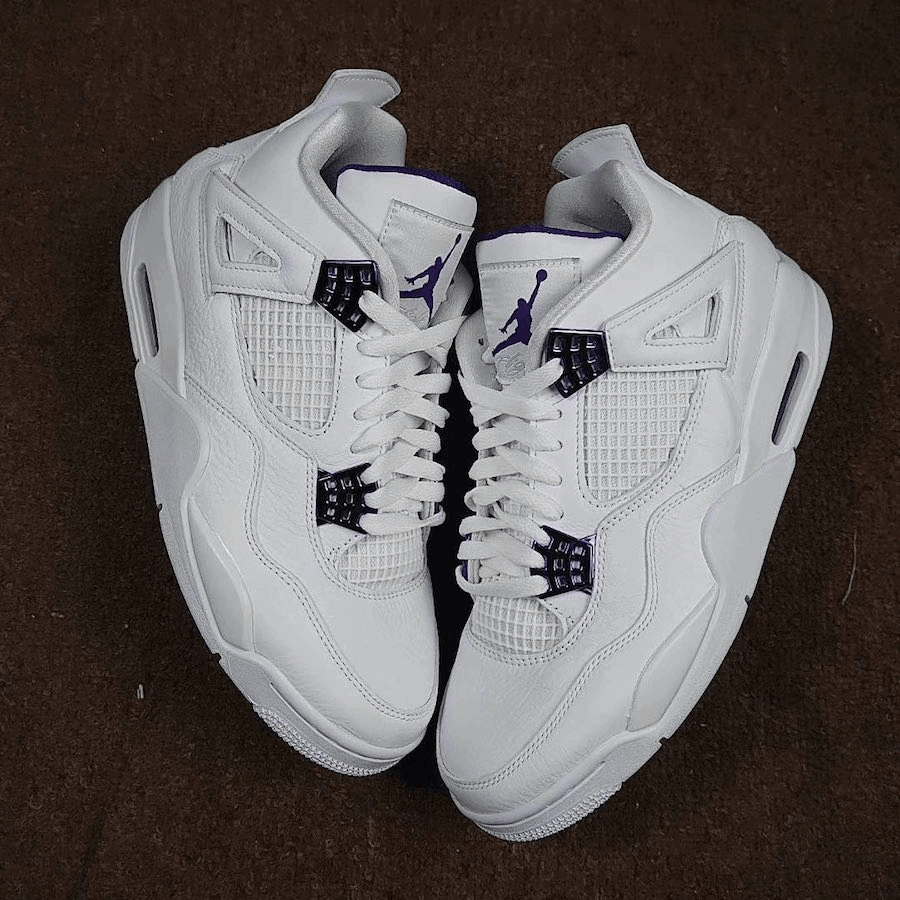 Detailed Look at the Air Jordan 4 "Court Purple"