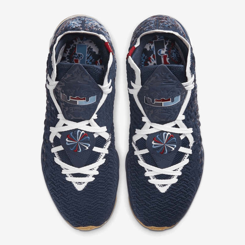 Nike LeBron 17 “College Navy” Features Vintage-Inspiration