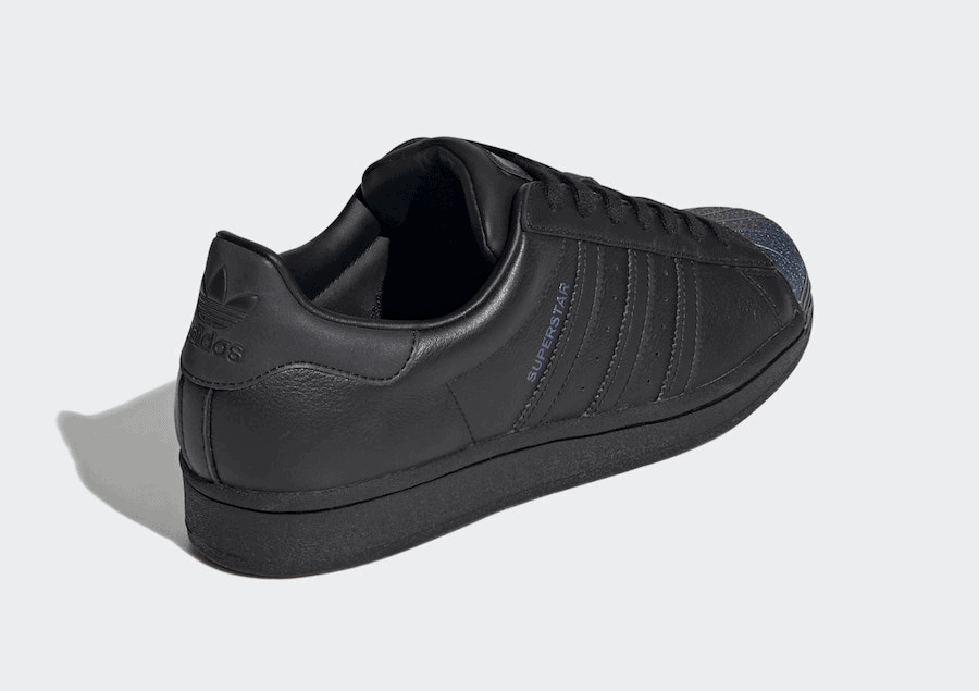 A Black adidas Superstar Opts for Xeno Shell Toes