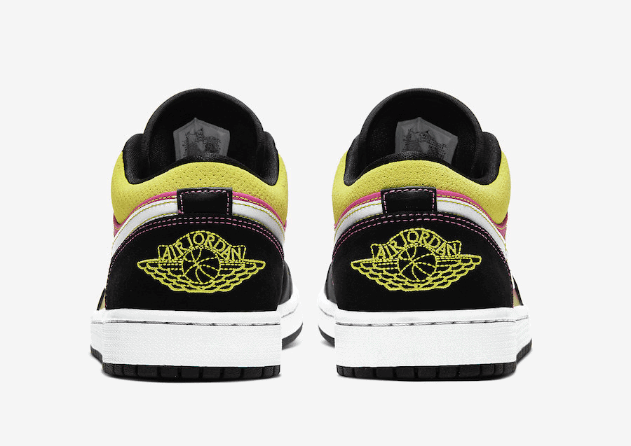 Spray Paint Splatter Splashes on this Air Jordan 1 Low