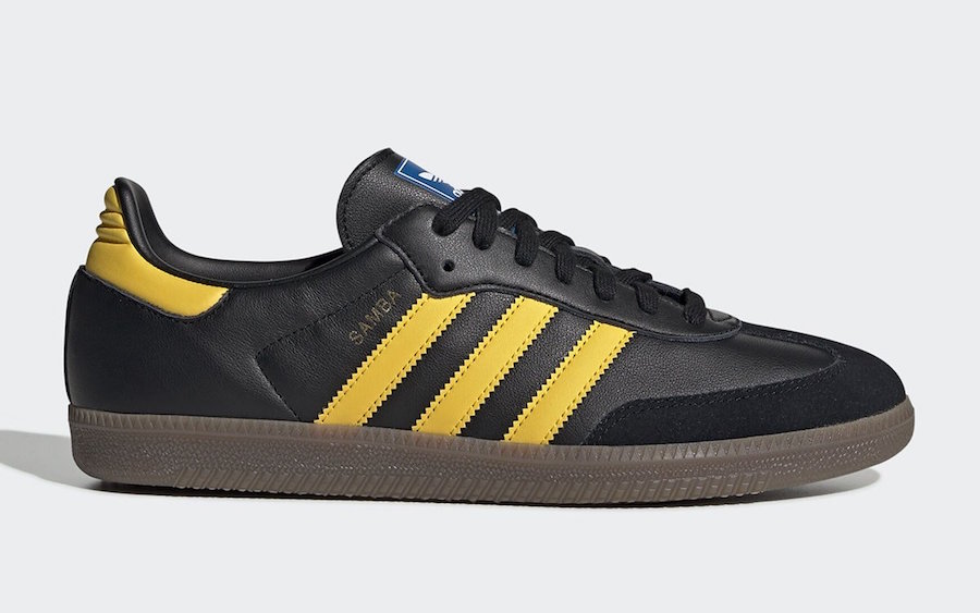 adidas Samba Og Black Yellow EG9326