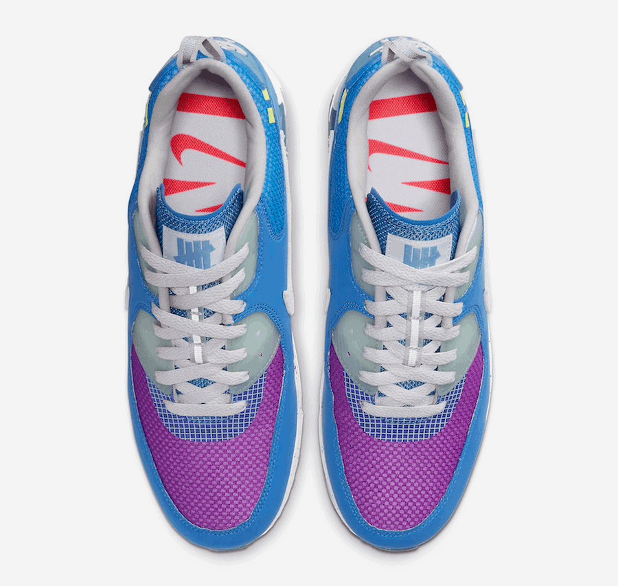 Official Images of the Undefeated x Nike Air Max 90 “Pacific Blue”