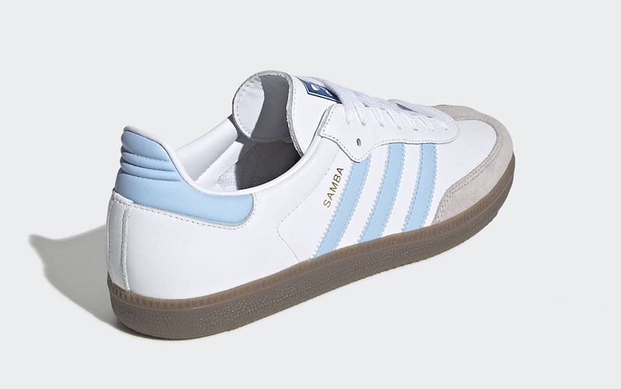 adidas Samba Og White Light Blue EG9327
