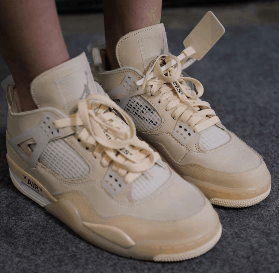 Off-White Air Jordan 4 “Sail”