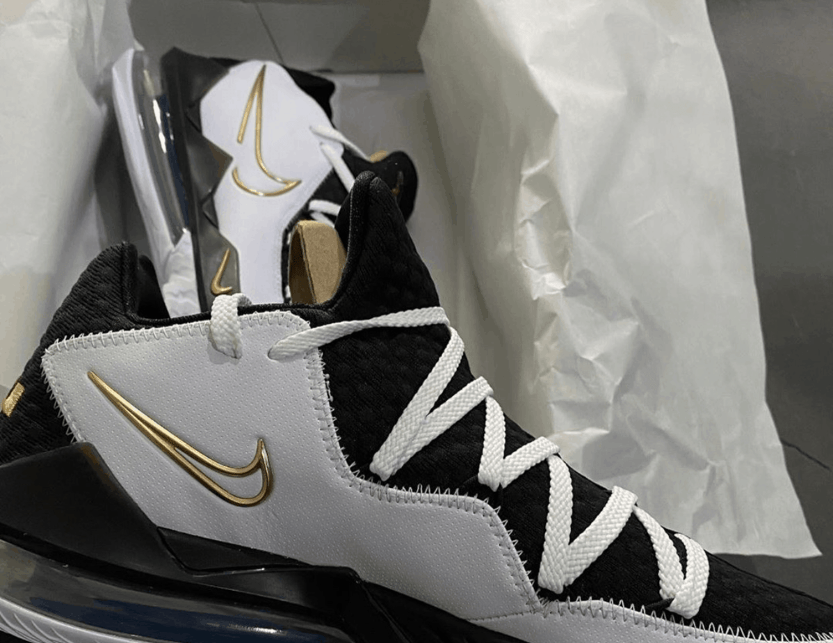 Detailed Look: Nike LeBron 17 Low “Metallic Gold”