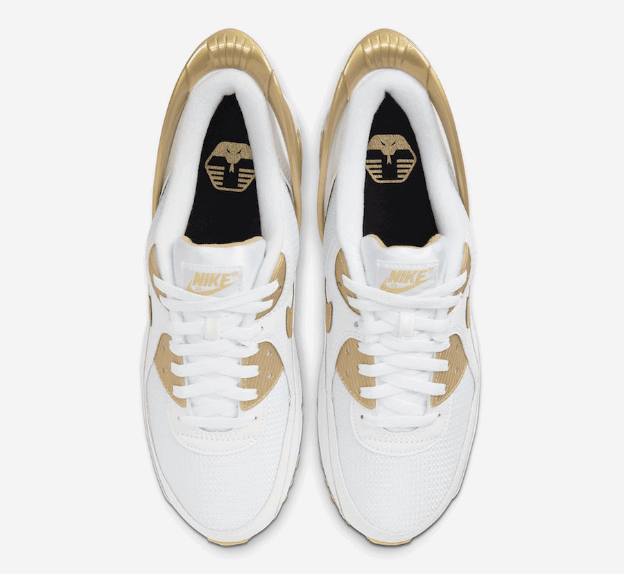Nike Introduces the Air Max 90 Flyease with a Metallic Gold Colorway