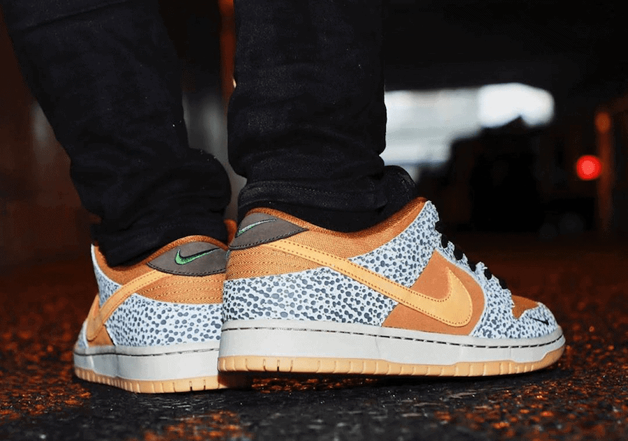 On-Foot Look: Nike SB Dunk Low "Safari"