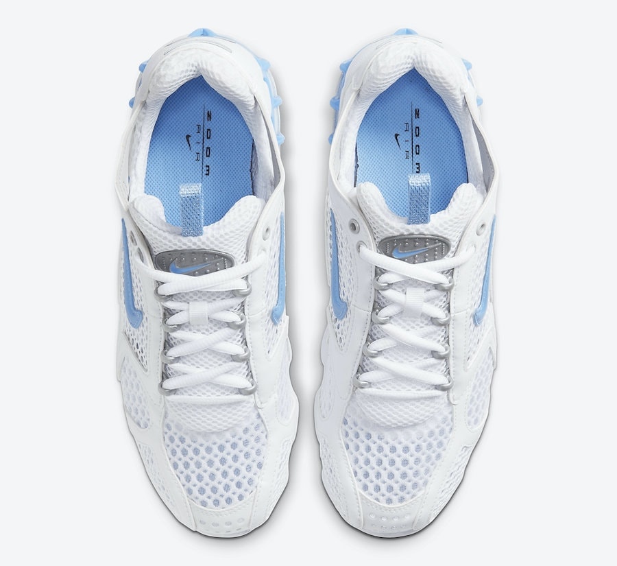 Nike Air Zoom Spiridon Cage 2 White University Blue CD3613-100