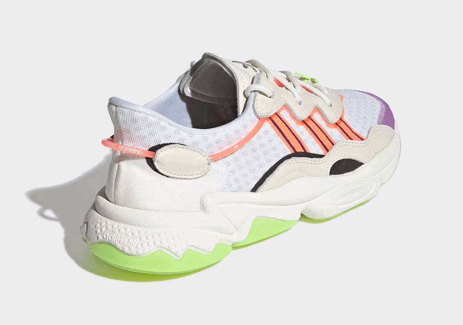 adidas Offers a Spring Ozweego With Signal Green and Glory Purple Highlights